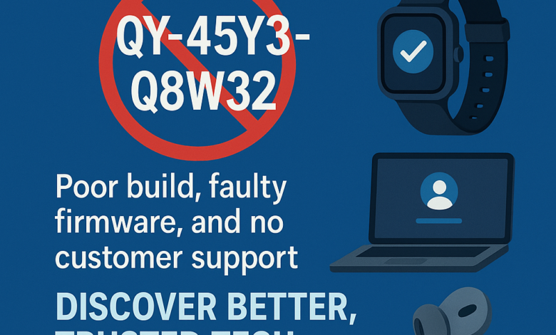Avoid QY-45Y3-Q8W32 Model